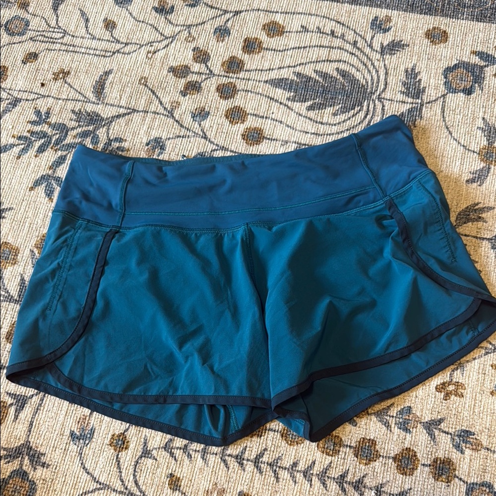 Lululemon Athletica Blue Athletic Shorts